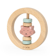 Trixie Wooden Round Rattle | Mrs. Cat