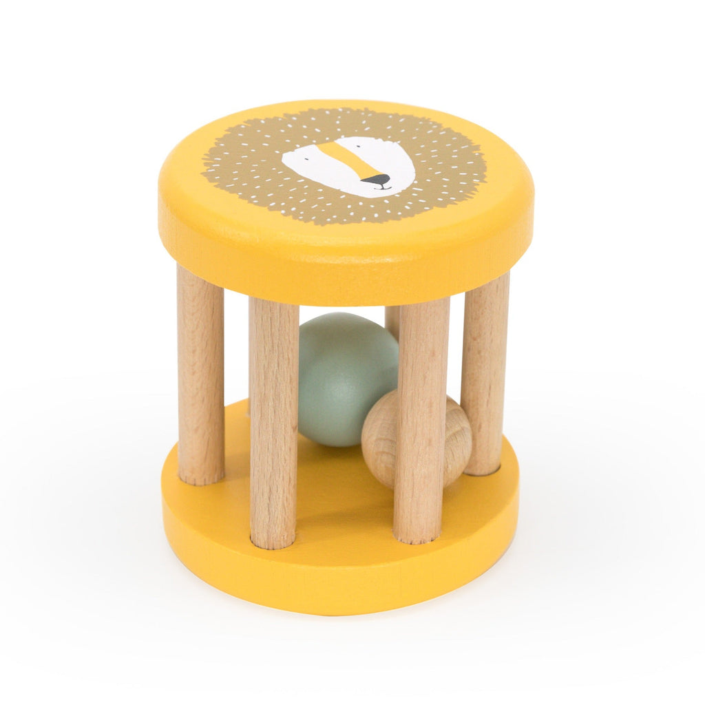 Trixie Wooden Rolling Rattle | Mr. Lion