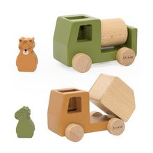 Trixie Wooden Construction Vehicles Playset | Animals