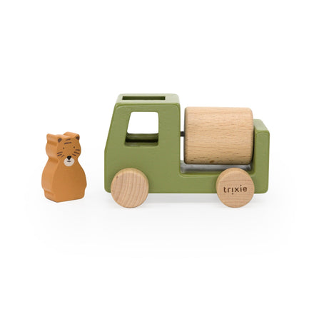 Trixie Wooden Construction Vehicles Playset | Animals