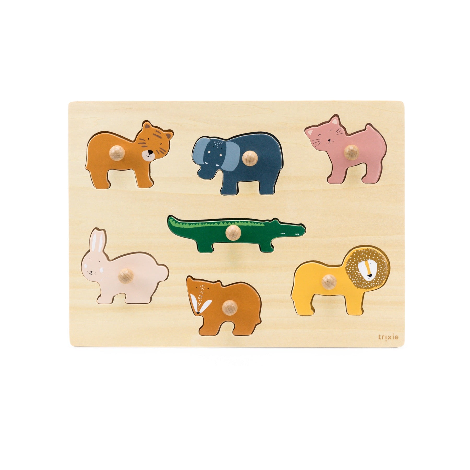 Trixie Wooden Puzzle Animal - 7PCS