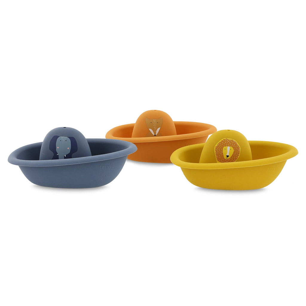 Trixie Stackable Play Boats - 3PCS