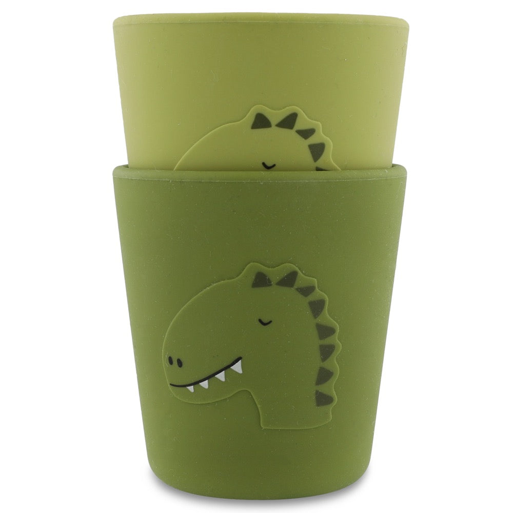 Trixie Silicone Drinking Cup 2-Pack | Mr. Dino