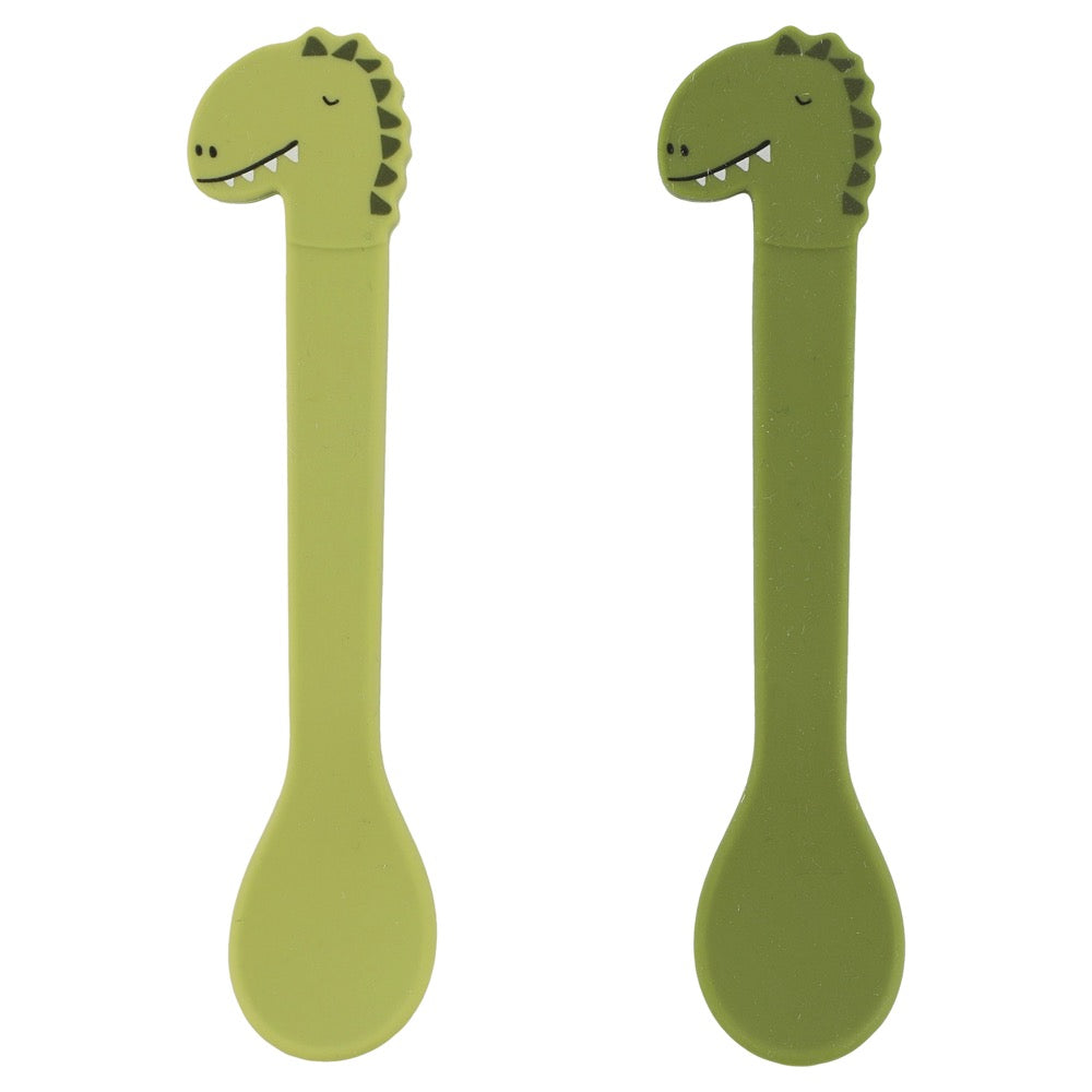 Trixie Silicone Spoon 2-Pack | Mr. Dino