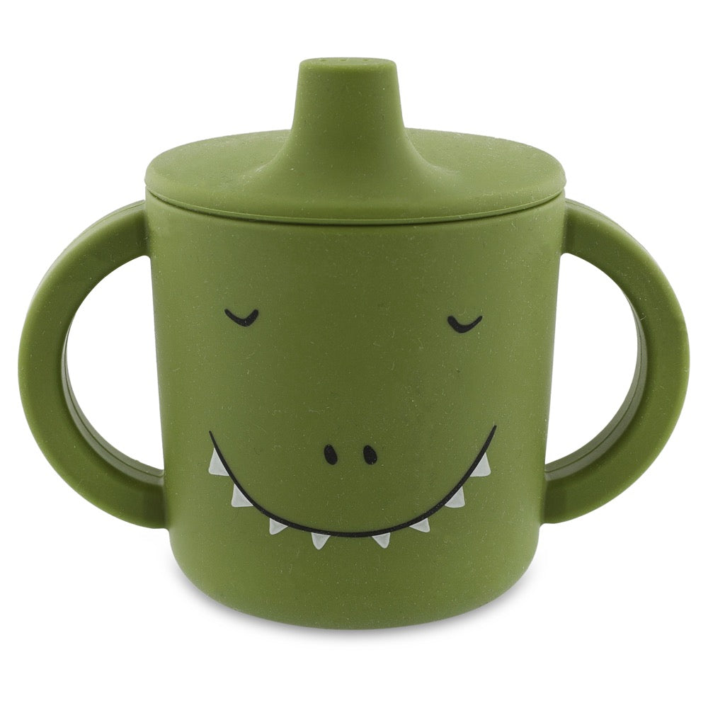 Trixie Silicone Sippy Drinking Cup | Mr. Dino