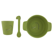 Trixie Silicone First Meal Set Dining Set | Mr. Dino