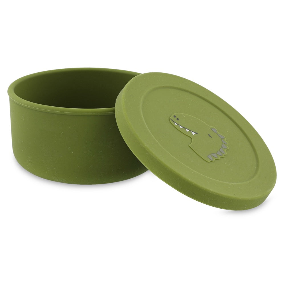 Trixie Silicone Snack Box With Lid | Mr. Dino