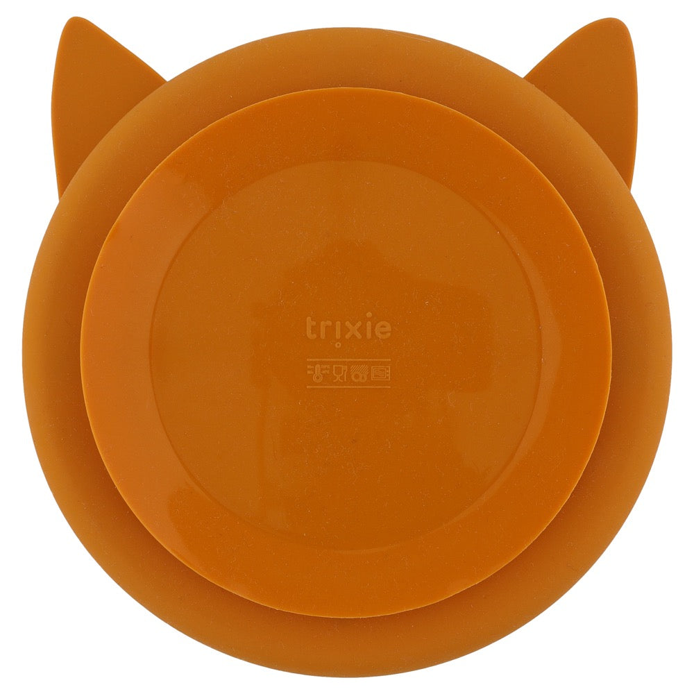 Trixie Silicone Plate with Suction Cup and Dividers | Mr. Fox