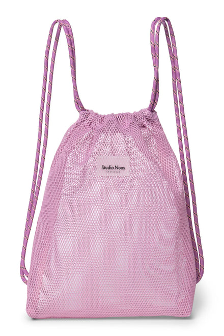 Studio Noos Gym Bag | Pink Mesh