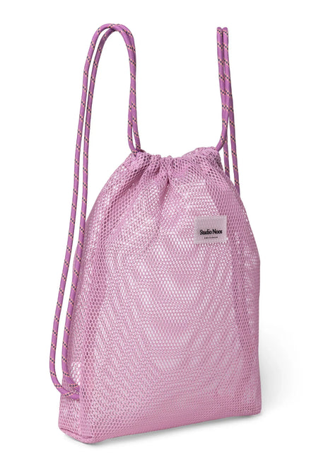 Studio Noos Gym Bag | Pink Mesh