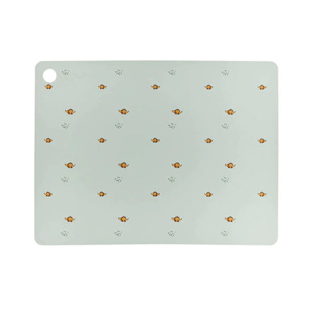 OYOY Silicone Placemat Billy Dino | Pale green