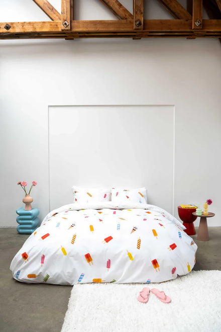 SNURK Duvet set 140x200/220cm | Popsicles