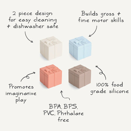 Mushie Mix and Match Silicone Toys | Gifts