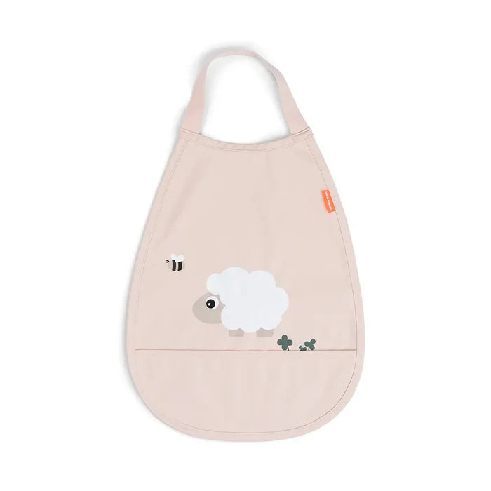 Done By Deer Waterproof bib | Tiny Farm Powder