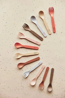 OYOY Silicone Cutlery Set 2 | Ice Blue