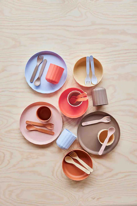 OYOY Silicone Cutlery Set 2 | Rose