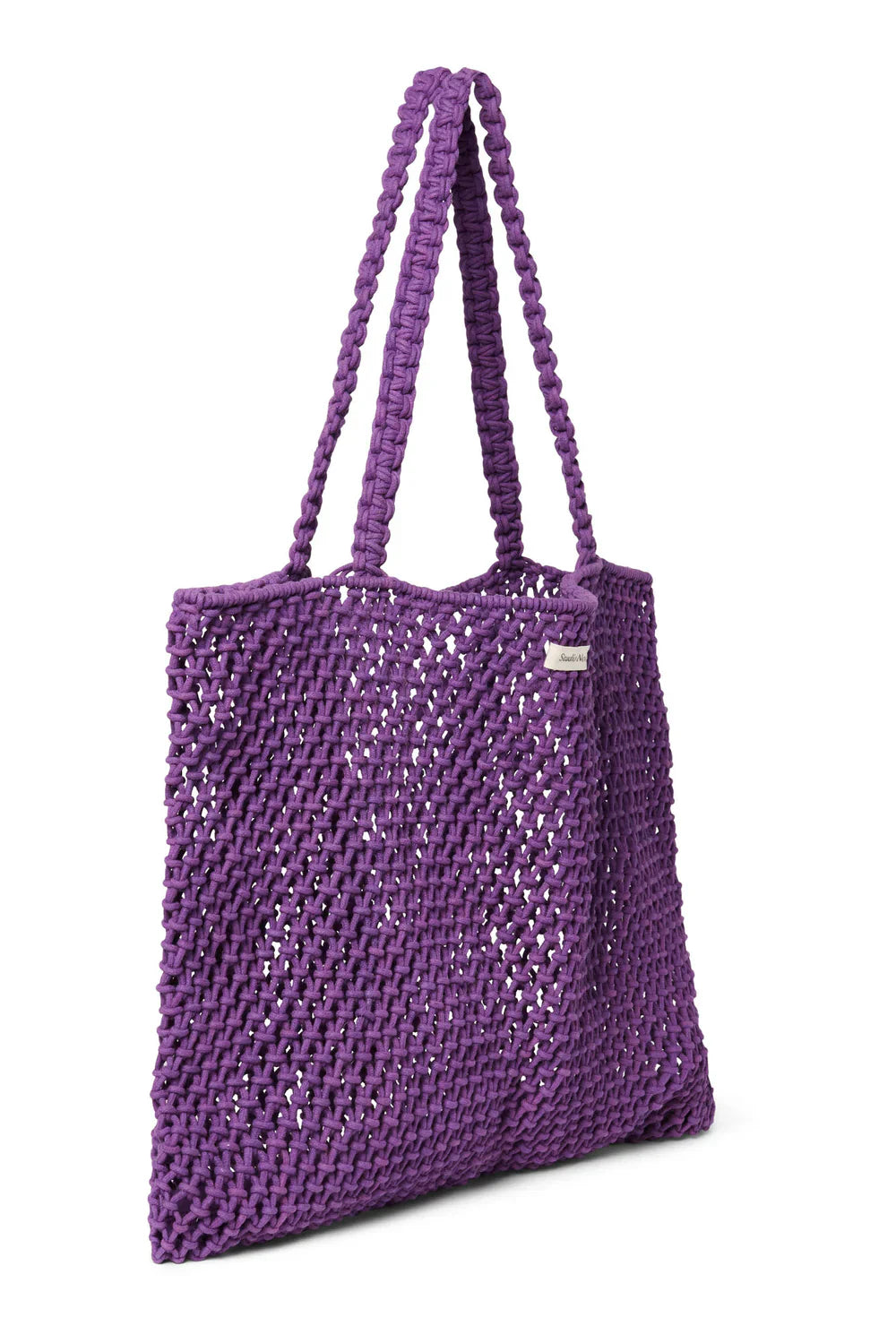 Studio Noos Mom Bag | Purple Macrame