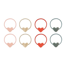 Mimi & Lula Hair Stretchers Set 8 Retro Rainbow Heart