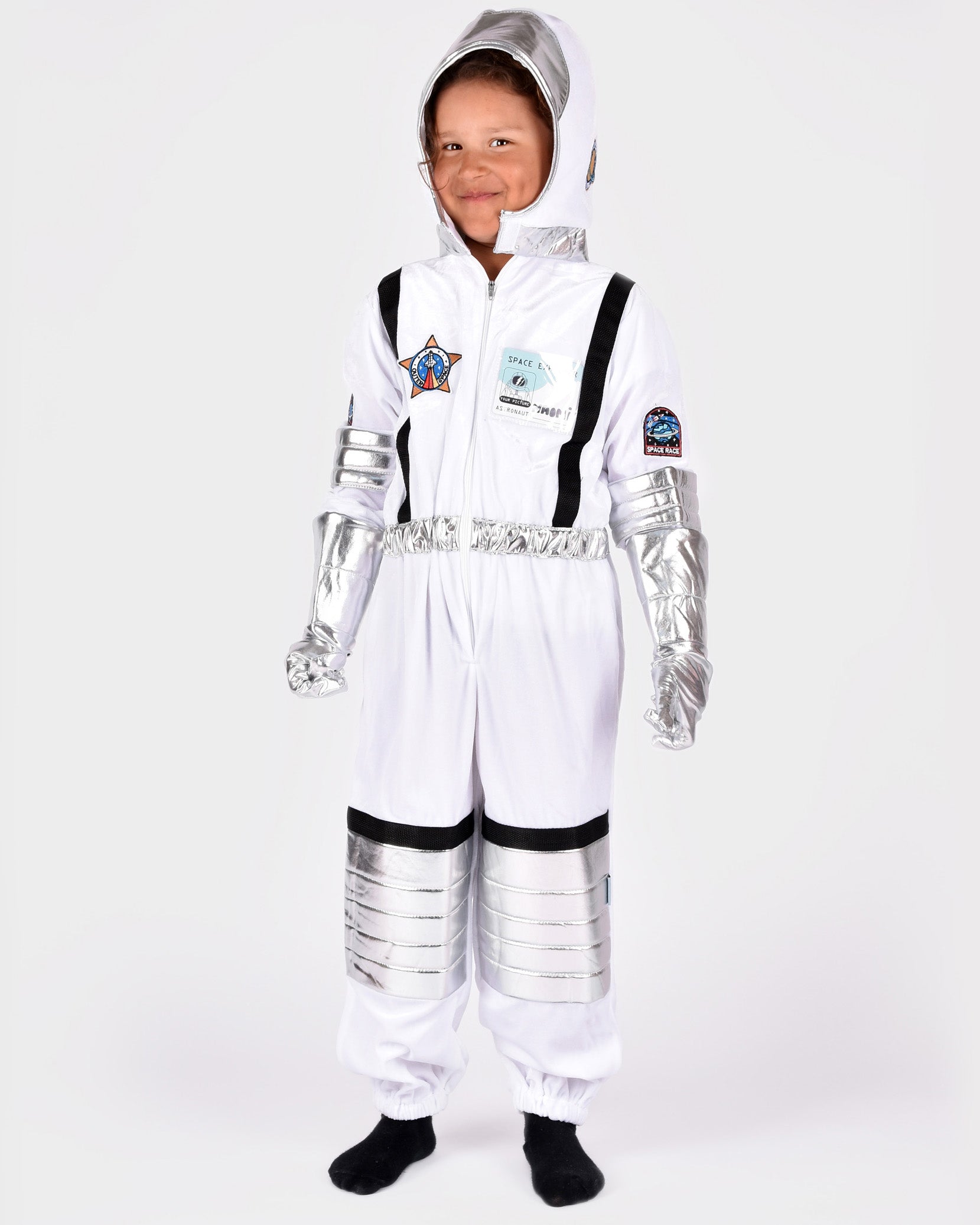 Den Goda Fen dressed up astronaut | 4-5Y