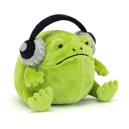 Jellycat Cuddly Ricky Rain Frog Headphones