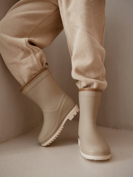 Mrs. Ertha Wellies - Rain boots | Taupe