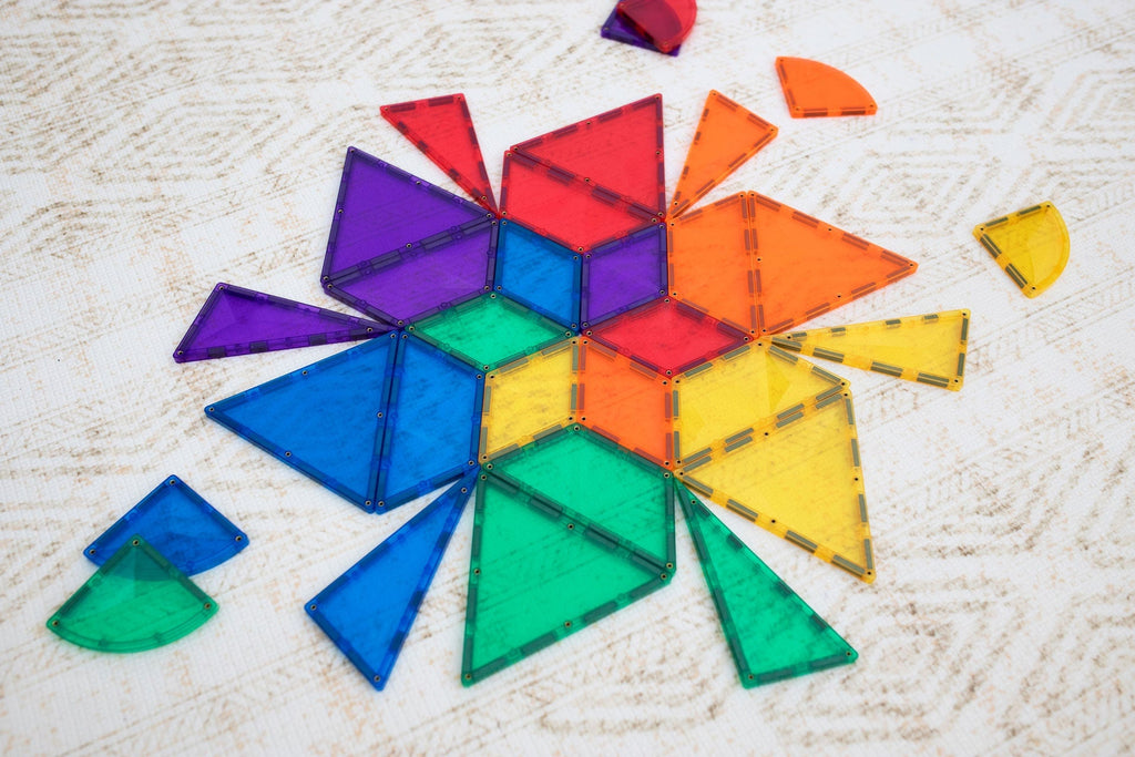 Connetix Tiles Rainbow Shape Expansion Pack | 36 PCS