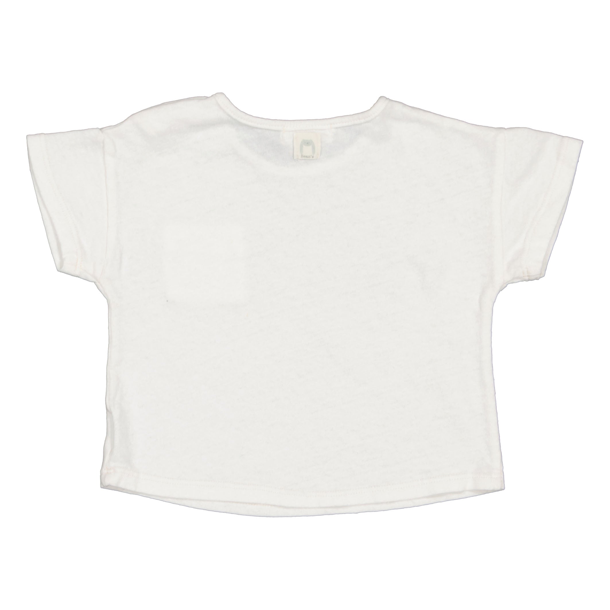 Bean's Custard Apple Cotton Linen Pocket T Shirt