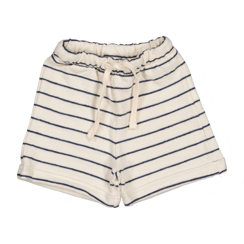 Bean's Lemon Striped Fleece Shorts