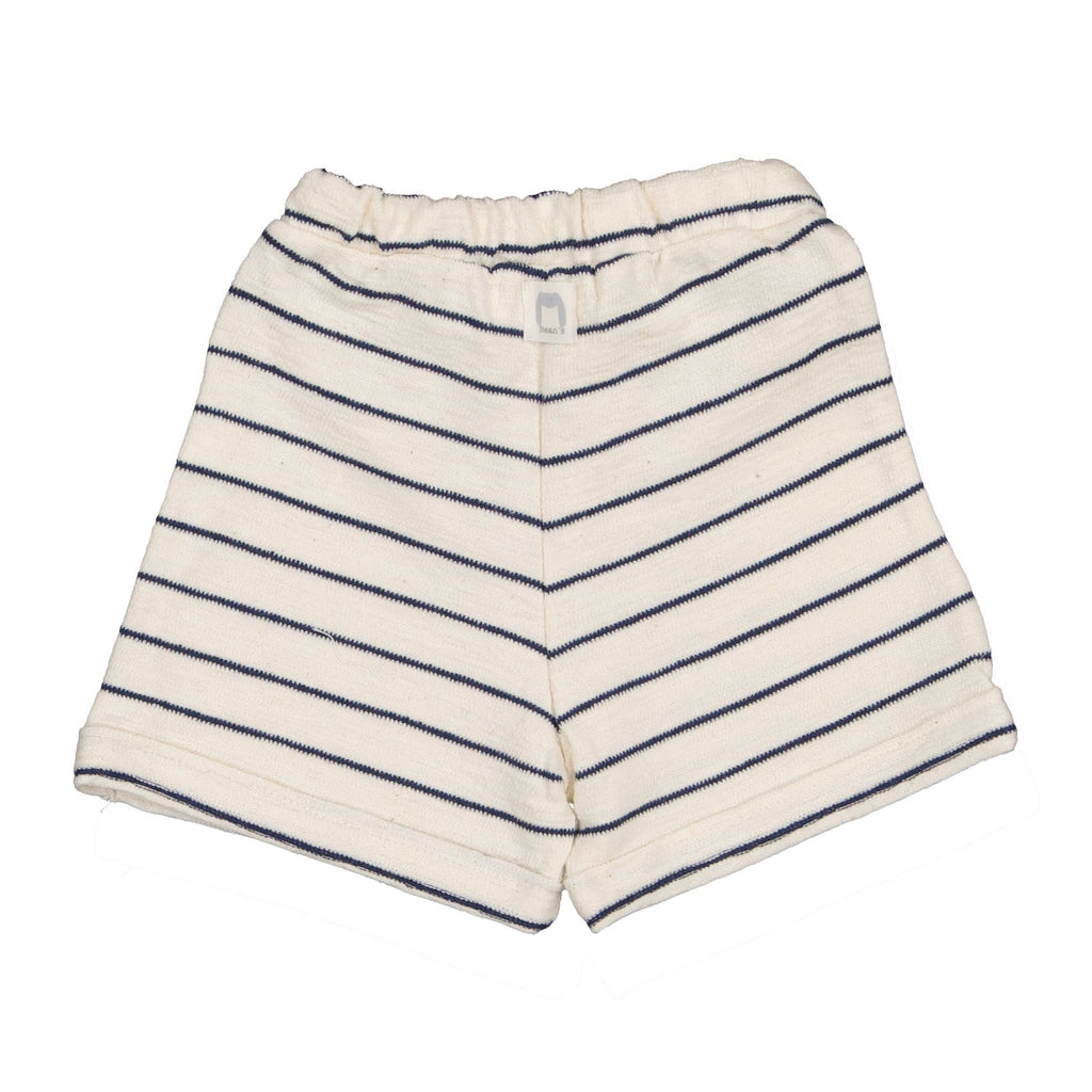 Bean's Lemon Striped Fleece Shorts