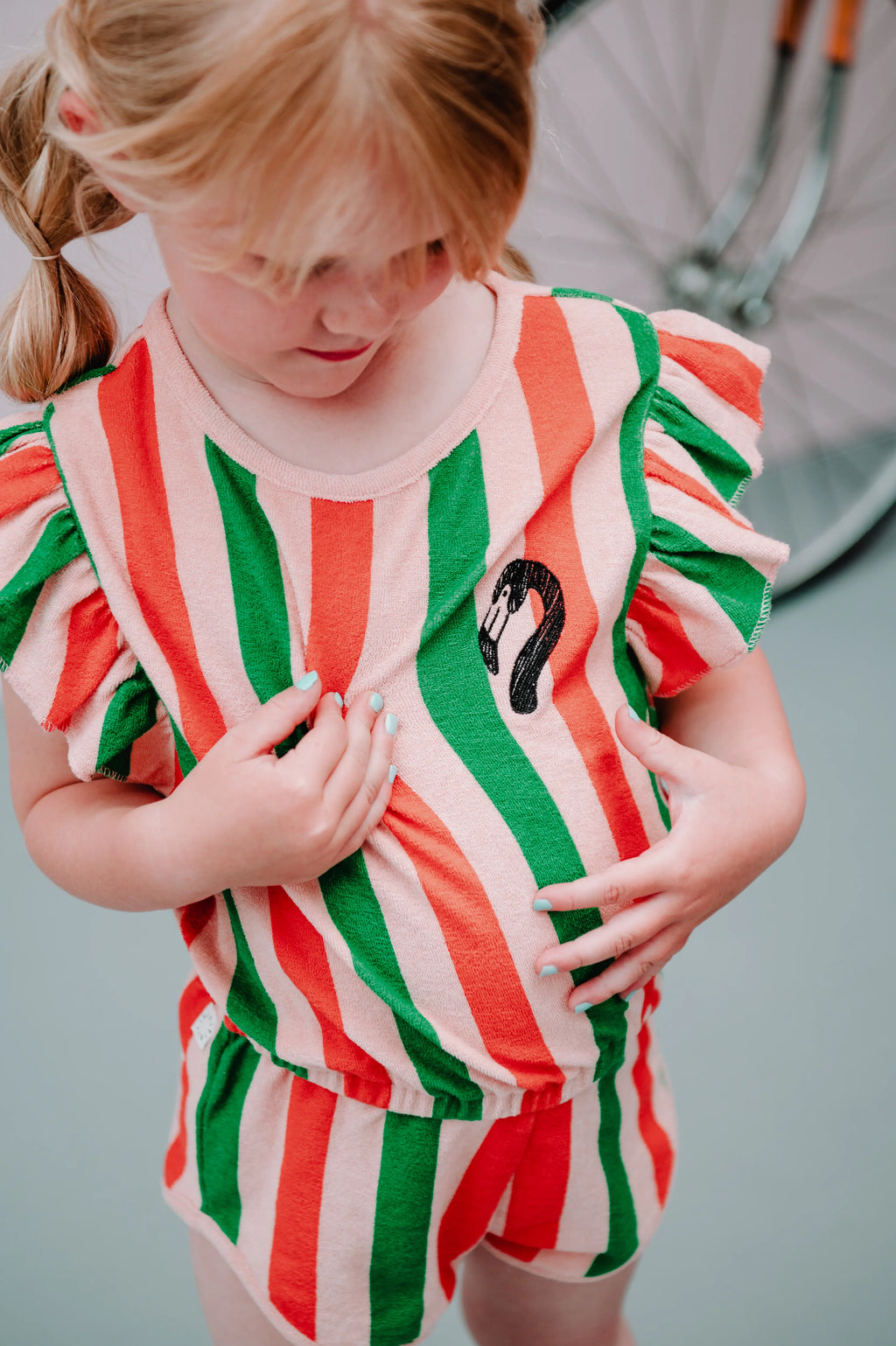 Sproet & Sprout Jumpsuit | Stripe print