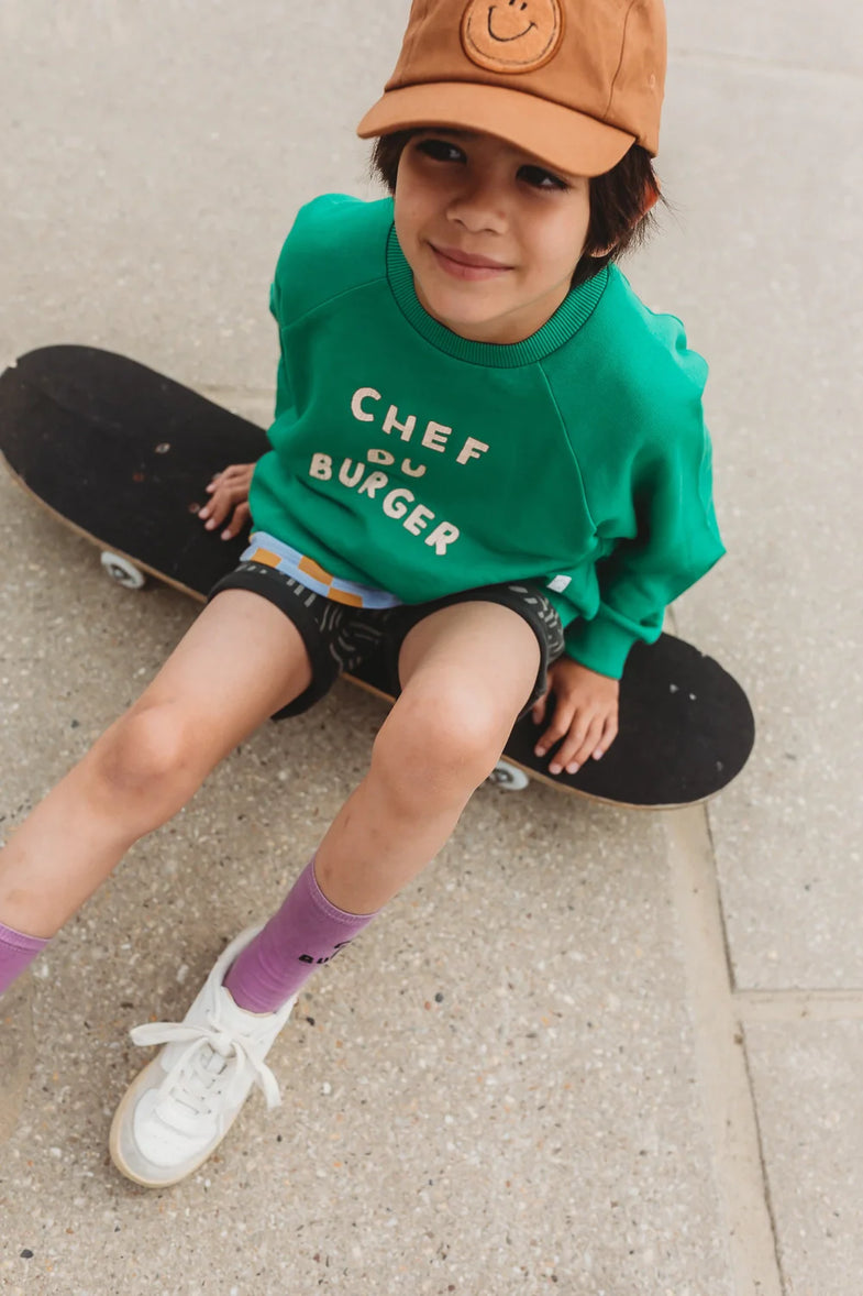 Sprout & Sprout Sweatshirt | Raglan Chef du Burger