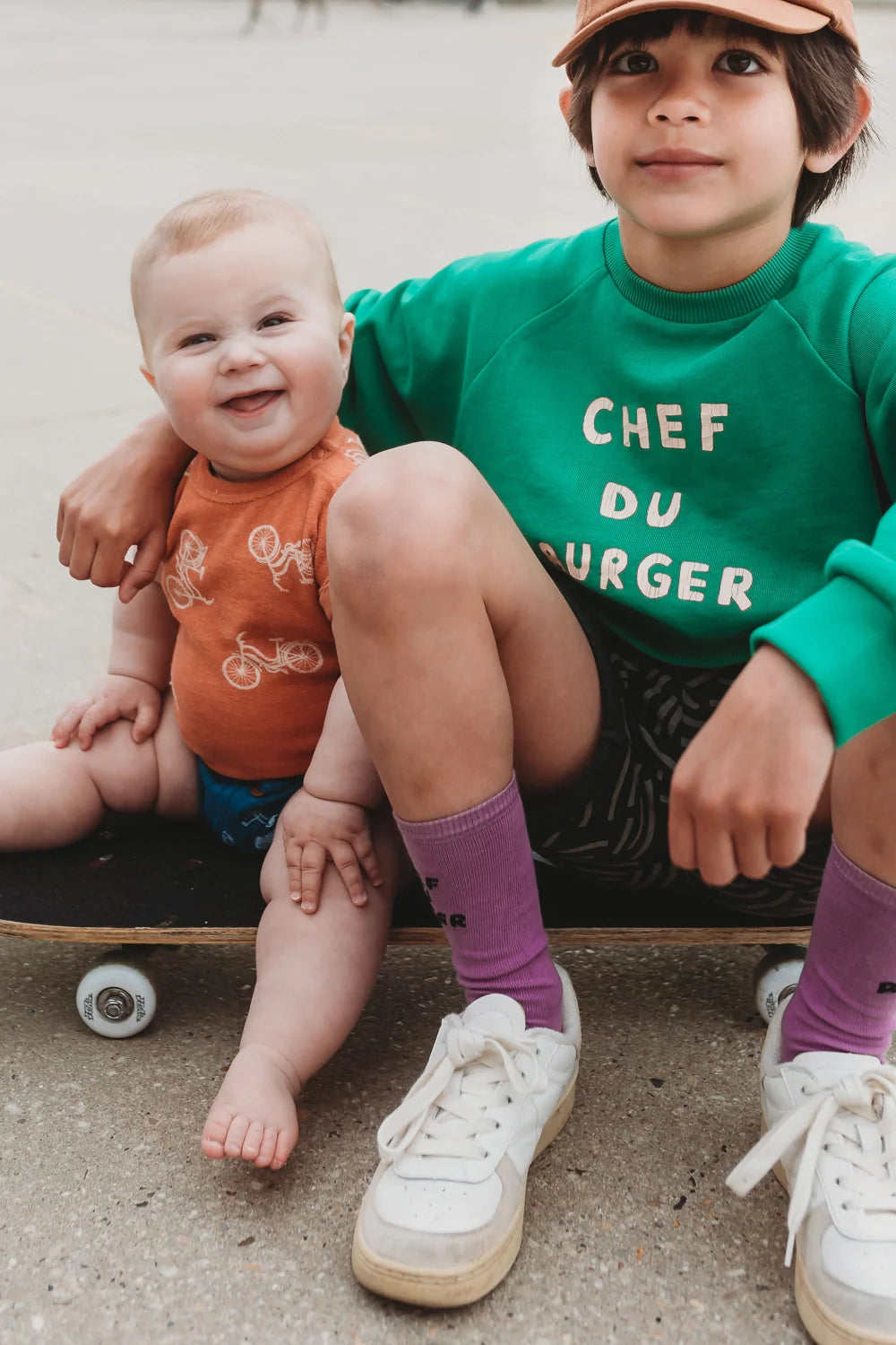 Sprout & Sprout Sweatshirt | Raglan Chef du Burger