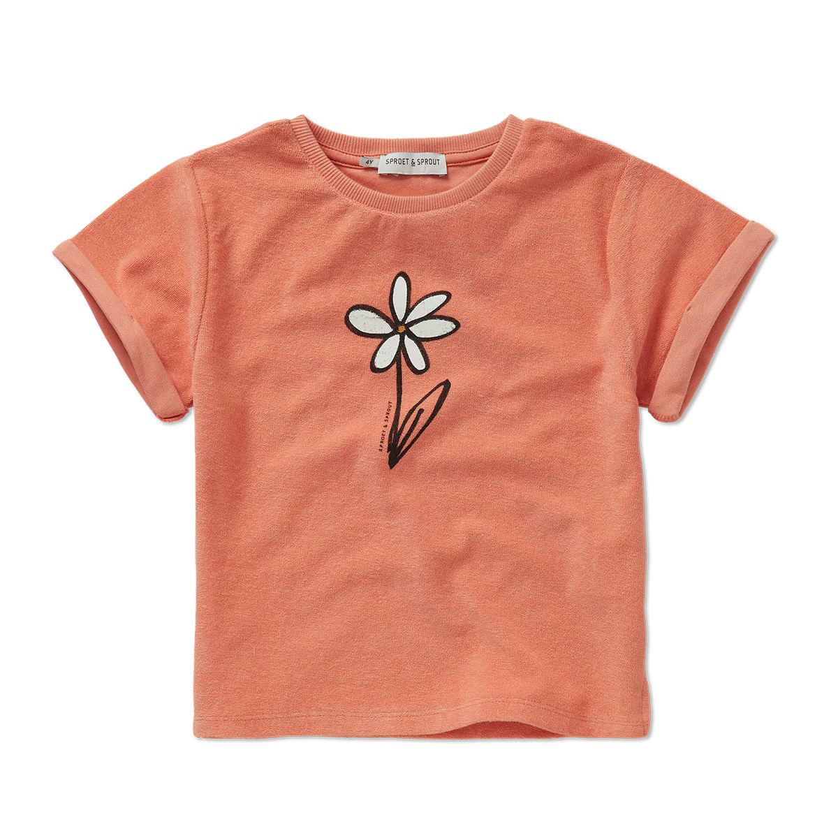 Freckle & Sprout Terry T-Shirt Daisy | Blush