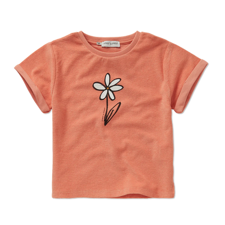 Freckle & Sprout Terry T-Shirt Daisy | Blush