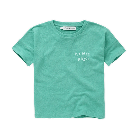 Freckle & Sprout Linen T-Shirt Botanical Green | Botanical Green