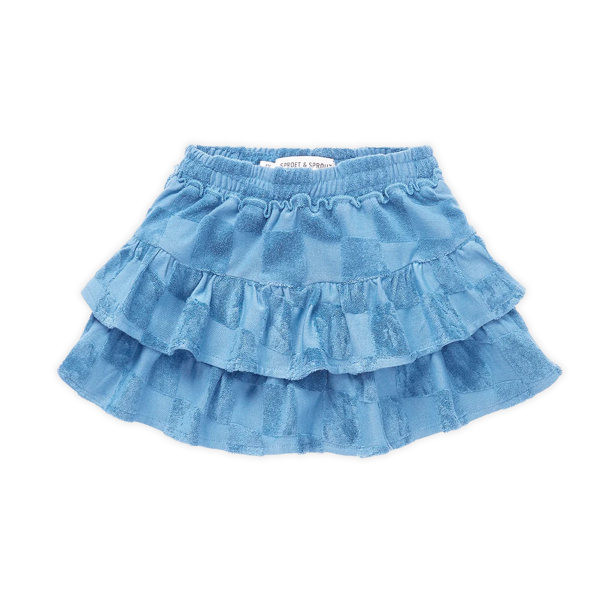 Freckle & Sprout Skirt Terry Blocks | Breezy Blue