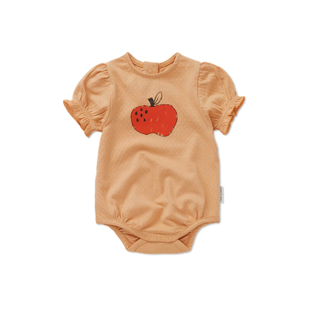 Freckle & Sprout Romper Balloon Sleeve Apple | Nectarine