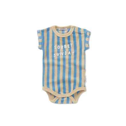 Freckle & Sprout Terry Body Striped | Sesame