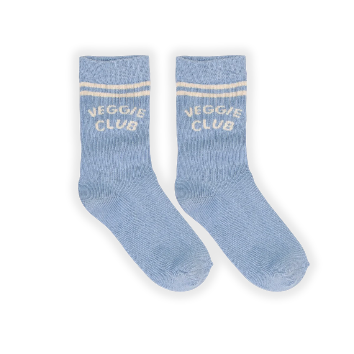 Freckle & Sprout Sports Socks Striped Breezy Blue | Breezy Blue