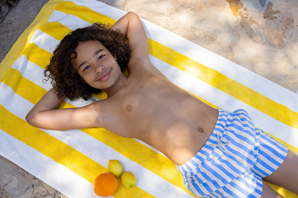 Freckle & Sprout Swim Shorts Striped | Sesame