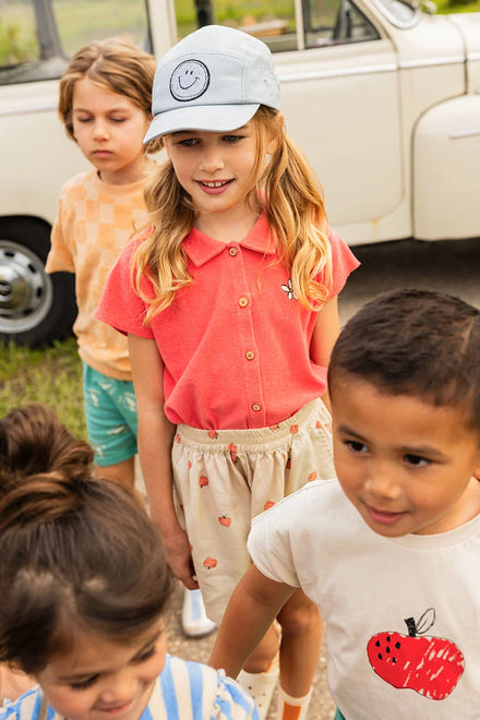 Freckle & Sprout Terry Blouse Girls | Rose Petal