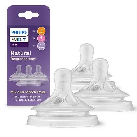 Avent Natural Response Pacifier | Multi Teat Pack