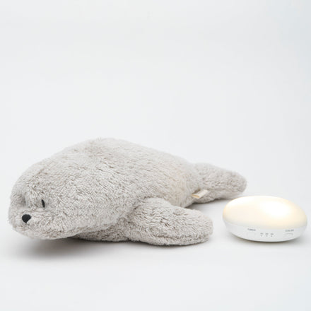 Moonie 2.0 - Cuddly Heartbeat and Light | Humming Zeehondje Seal Gray