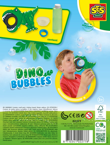 SES Creative Outdoor | Dino Bubbles Bubble blower