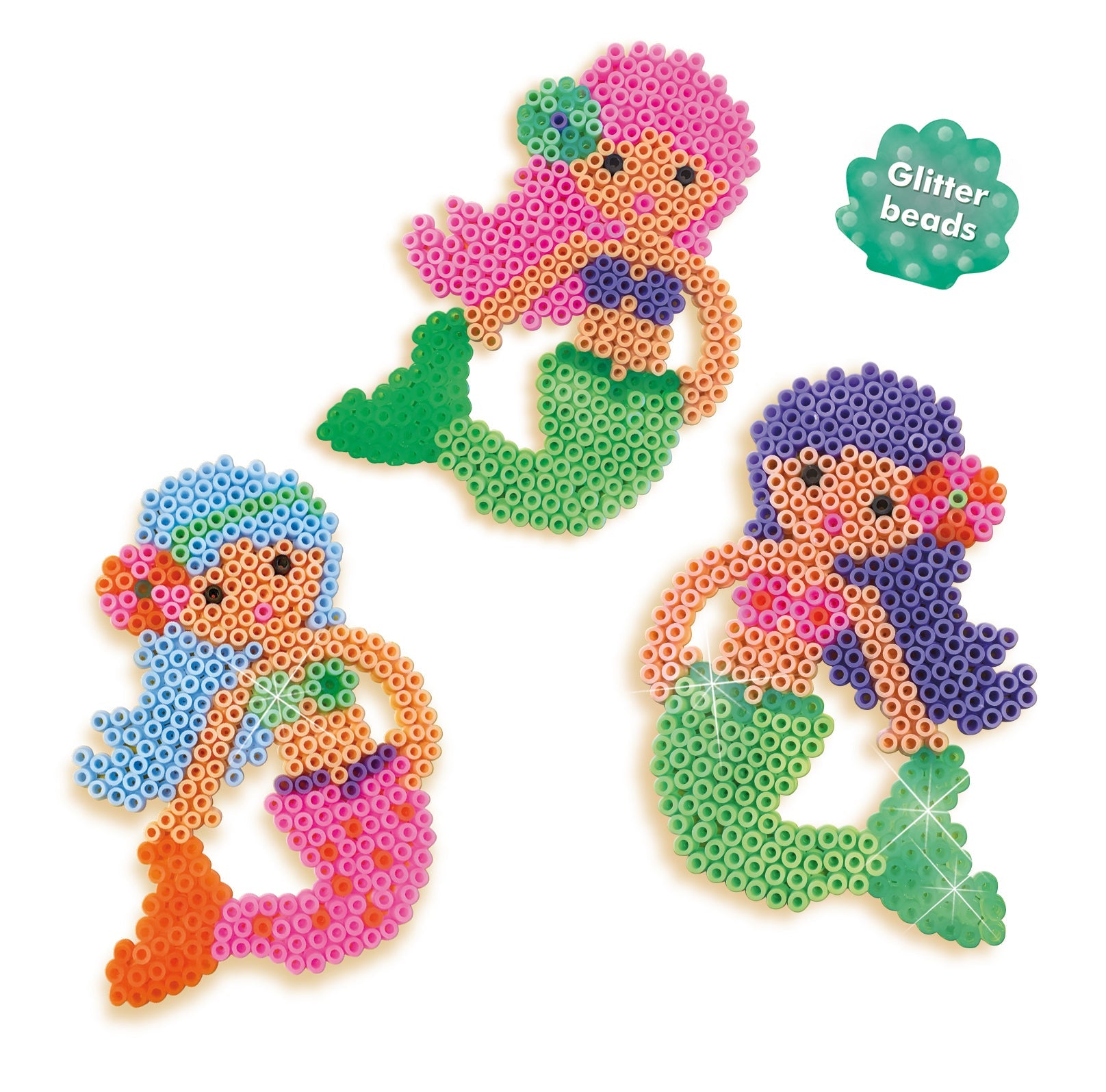 SES Creative Iron-On Beads | Mermaid