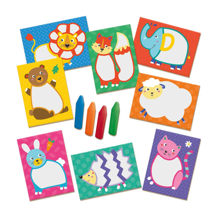 SES Creative My First | My First Crayon Animal Cards