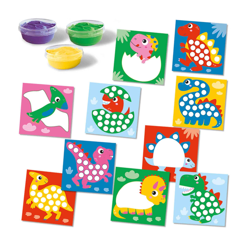 SES Creative My First | Fingerprint Paint Dinos