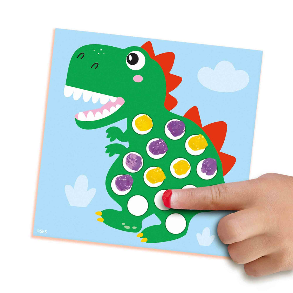 SES Creative My First | Fingerprint Paint Dinos