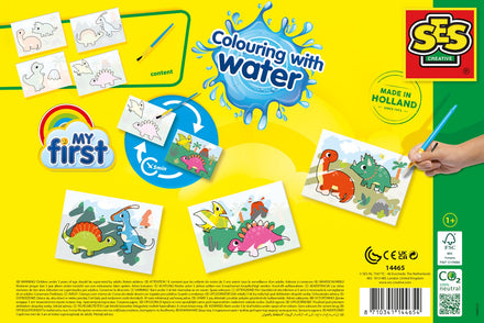 SES Creative My First | Coloring With Water Dinos