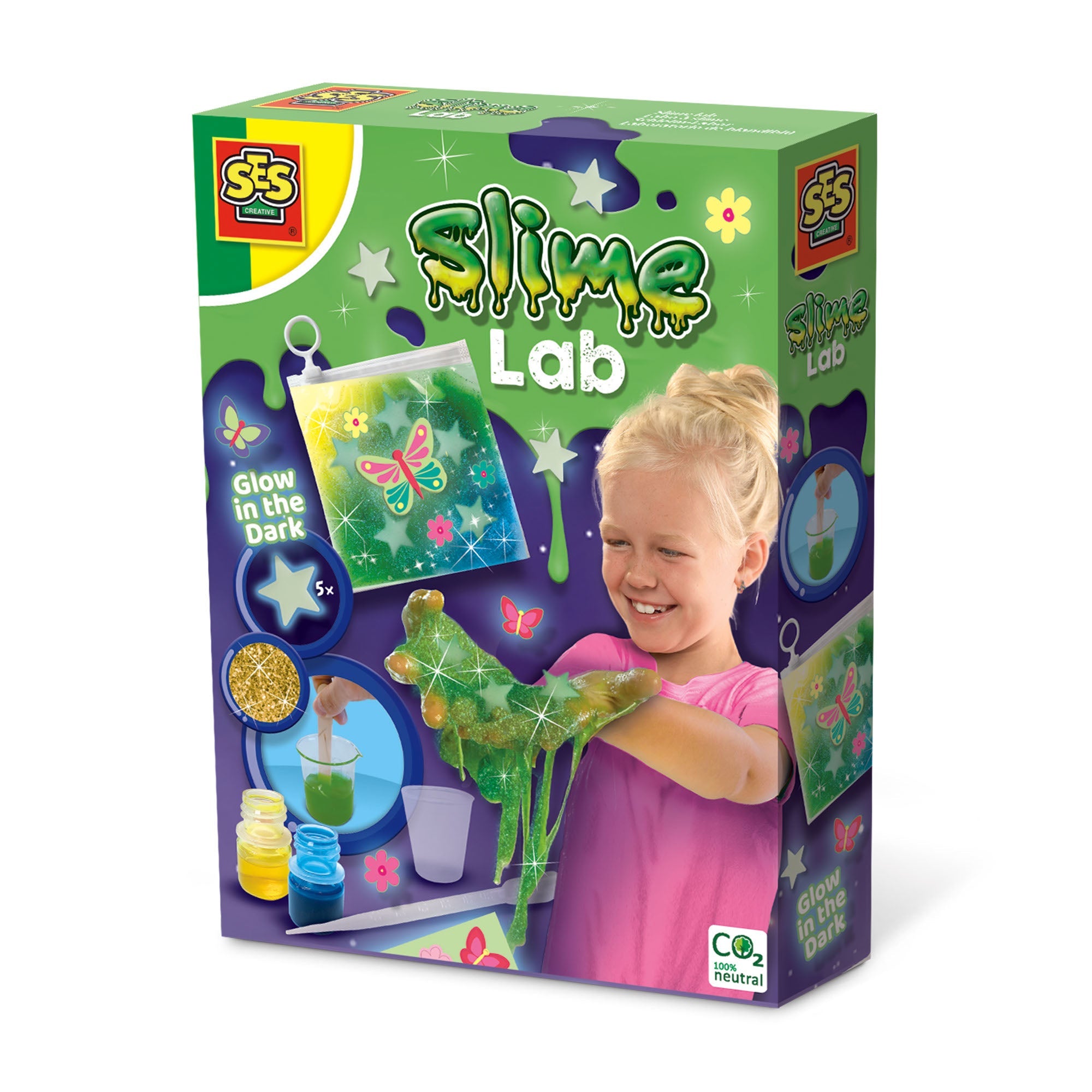 SES Creative Slime Lab | Glow In The Dark